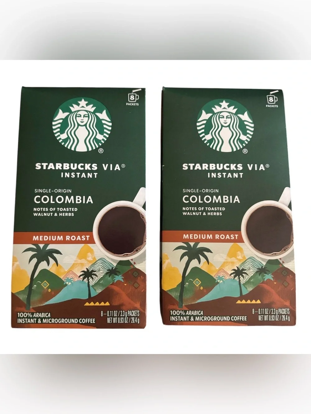 Starbucks | Instant Single Origin Columbia Coffee Medium Roast 16 Packets NWT 2